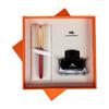 金豪 85A 特细0.38mm 故宫红 钢笔+墨水套盒装