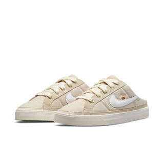 NIKE 耐克 Court Legacy Mule 女子休闲运动鞋 DM7190-211 粉色/白色/绿色 37.5
