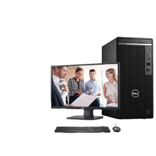 DELL 戴尔 OptiPlex 5080MT 19.5英寸 商务台式机 黑色 (酷睿i5-9500、核芯显卡、8GB、1TB HDD、风冷)