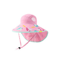 儿童节好礼、PLUS会员：柠檬宝宝 儿童防晒遮阳帽 樱花粉小马