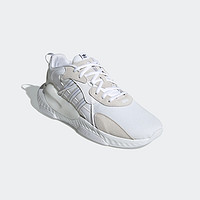 adidas 阿迪达斯 官网 adidas 三叶草 HI-TAIL 男女中帮休闲跑步鞋H69041 白/深米色 42(260mm)