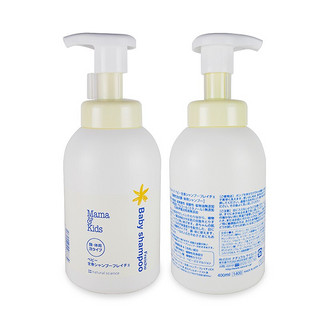 mama&kids 婴幼儿泡沫沐浴露 400ml*2瓶