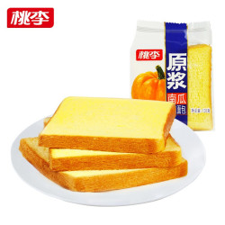 桃李 南瓜原浆纤维面包600g