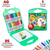 Prime会员：Crayola 绘儿乐 Pip Squeaks 25色可洗记号笔套装+40张纸