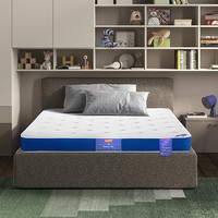 斯林百兰 成长双眠  双面睡儿童青少年床垫 羊毛黄麻弹簧床垫 天然护脊套装 180*200*16CM