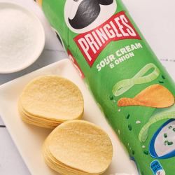 pringles品客酸乳酪洋葱味薯片134g