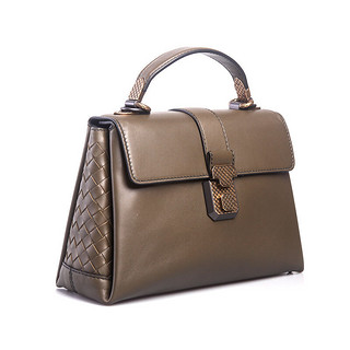 BOTTEGA VENETA 葆蝶家 女士牛皮手提包 543212VALKG2334 军绿色