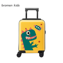 不莱玫儿童行李箱学生女童拉杆箱密码箱小恐龙男童卡通旅行箱登机箱