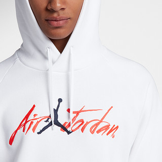 AIR JORDAN Sportswear Greatest Jumpman 男子运动套头衫 AV6006-100 白色 M