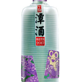 潭酒 年份潭酒2017 53%vol 酱香型白酒 100ml 单瓶装