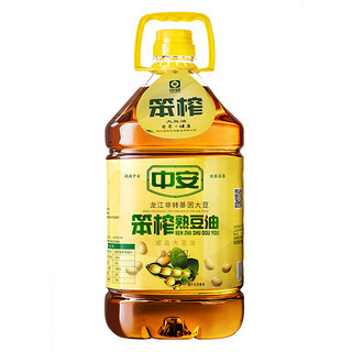 中安 笨榨熟豆油 5L