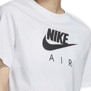 NIKE 耐克 AIR 女子运动T恤 BV4778-100 白色 S