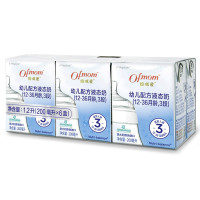 临期品:ofmom 妈咪爱 婴幼儿液态奶粉 3段 200ml*6盒