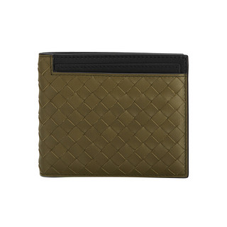 BOTTEGA VENETA 葆蝶家 男士牛皮短款钱包 549041V465Z2408 芥末黄色