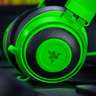 RAZER 雷蛇 北海巨妖 2019版 耳罩式头戴式降噪有线耳机 绿色 3.5mm