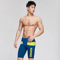 TOSWIM 拓胜 泳镜侠系列及膝游泳裤-TS01210269005-荧光闪电-L