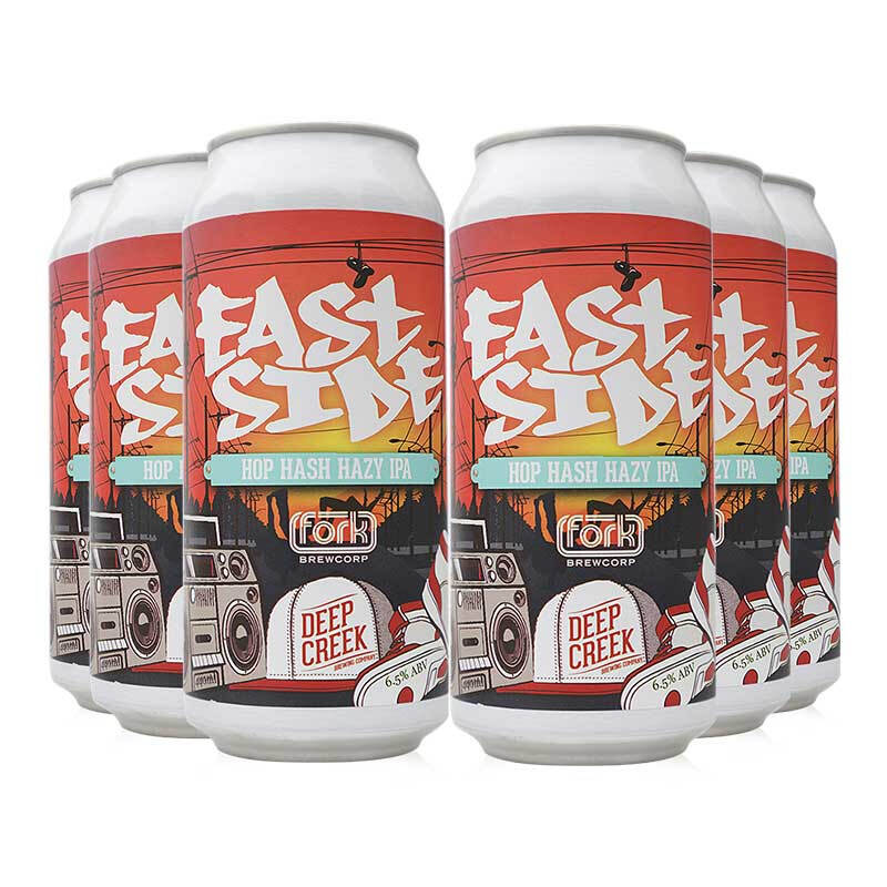 deep creek 深汐 贫民区浑浊ipa啤酒 440ml*6听