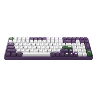 IQUNIX F96-Joker 100键 有线机械键盘 紫色 Cherry茶轴 RGB