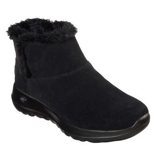 SKECHERS 斯凯奇 女士短筒雪地靴 15501 BLACK 12