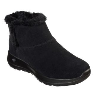 SKECHERS 斯凯奇 女士短筒雪地靴 15501 BLACK 12
