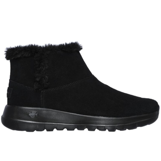 SKECHERS 斯凯奇 女士短筒雪地靴 15501 BLACK 12