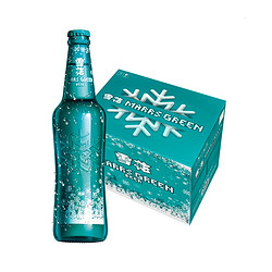 snowbeer雪花啤酒snowbeer马尔斯绿455ml12瓶年货送礼