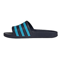 adidas 阿迪达斯 Adilette Aqua 中性拖鞋 EG1757 黑色 40.5