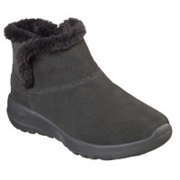 SKECHERS 斯凯奇 女士短筒雪地靴 15501 Charcoal 5