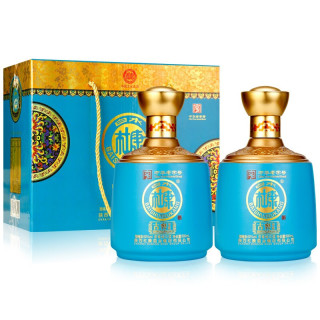 baishuidukang 白水杜康 古窖御藏 蓝瓶 52%vol 浓香型白酒 500ml*2瓶