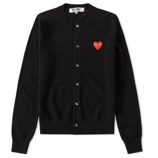 COMME des GARÇONS 女士黑色针织衫 XS码