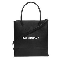 BALENCIAGA 巴黎世家 女士黑色购物袋托特包