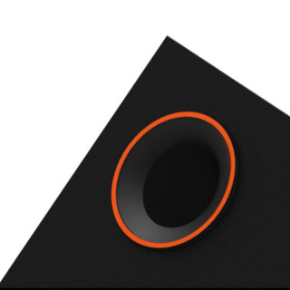ruixiu 锐秀 Q-9 3D版 2.1声道 桌面 多媒体音箱 活力橙