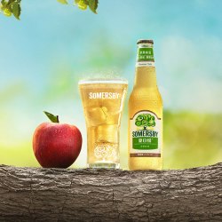 carlsberg 嘉士伯 包邮|夏日纷苹果黑莓味水果酒2瓶,口味随机发