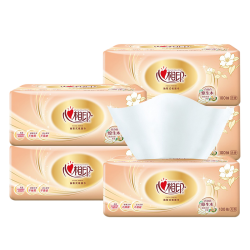 有券的上心相印经典金装系列抽纸3层100抽6包