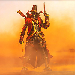 mcfarlanetoys麦克法兰再生侠牛仔再生侠可动人偶