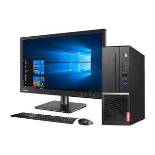 Lenovo 联想 扬天 M4000s 八代酷睿版 21.5英寸 商用台式机 黑色 (酷睿i5-8400、核芯显卡、8GB、1TB HDD、风冷)