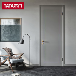 tata木门 官方全屋定制实木复合木门简欧室内门卧室门房门zx046