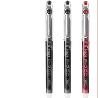 PILOT 百乐 BL-P700 拔帽中性笔 混色（2黑1红） 0.7mm 3支装