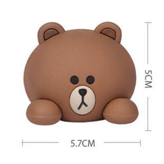 LINE FRIENDS LF硅胶小摆件