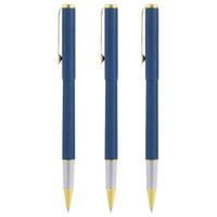 DUKE 公爵 雅仕系列 拔帽式圆珠笔 深海蓝 0.5mm 3支装