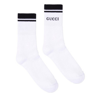 GUCCI 古驰 男士中筒袜 496493 4G293