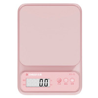 CHIGO 志高 电子秤 淡粉色 3kg/0.1g带背光