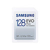 SAMSUNG 三星 128GB SD存储卡 EVO相机卡 U3 V30 高卡 支持微单/单反相机4K视频 读速130MB/s