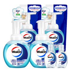 Walch 威露士 泡沫抑菌洗手液套装（300ml*2瓶+300ml*2袋+免洗40ml）