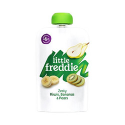 LittleFreddie Little Freddie）随机多口味婴儿水果泥100g*10袋 欧洲进口西梅泥 宝宝辅食泥便携