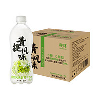 88VIP：秋林 青提味苏打水 450ml*12瓶