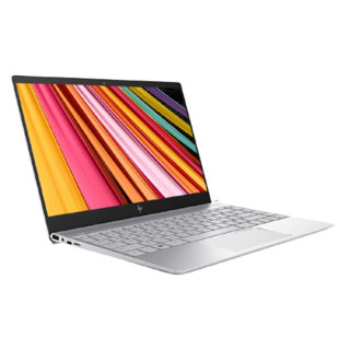 HP 惠普 薄锐ENVY 13 13.3英寸 轻薄本 银色 (酷睿i5-8265U、MX250、8GB、256GB SSD、1080P、IPS、6QT40PA)