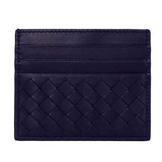 BOTTEGA VENETA 葆蝶家 女士羊皮编织卡包 162150V001N