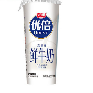 Bright 光明 优倍 高品质 鲜牛奶 200ml