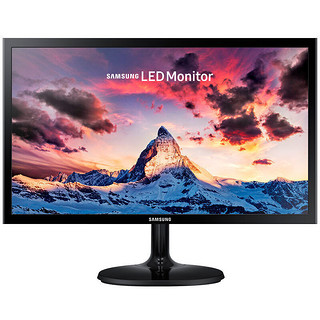 三星（SAMSUNG） 21.5英寸可壁挂LED背光液晶显示器（HDMI接口）S22F350FHC 黑色 S22F350FHC